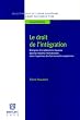 Le droit de l'int�gration : Emergence d'un ph�nom�ne nouveau dans les relations internationales selon l'exp�rience des Communaut�s Europ�ennes