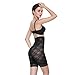 FeelinGirl Women's Smooth Lace Shapewear High-Waist Thigh Slimmer Shorts