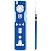 Video Games : Nintendo Wii Remote Control Skin - Light Blue