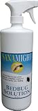 Sanamight 16oz Bed Bug Solution – kills bed bug adults, eggs, and larvae – non-toxic formula safe for humans & animals – also kills fleas and mites