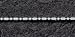 18" Sterling Silver 1.50mm Fancy Beaded Chain Necklace