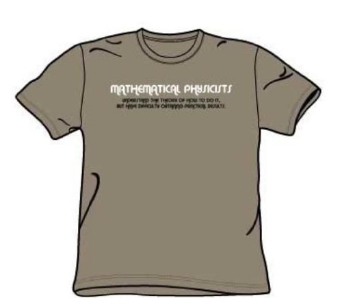 Math Physicists Do It - Adult Safari Green S/S T-Shirt For Men