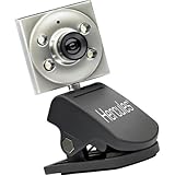 New Hercules Classic Silver Webcam Built-In Microphone 30 Frames Per Second ....