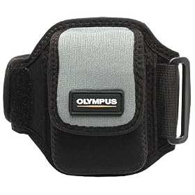 Click here to buy Olympus CASE ARMBAND NEOPRENE GREY by Olympus.