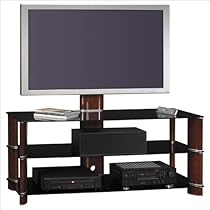 Hot Sale BUSH FURNITURE Segments Small Swivel TV Stand