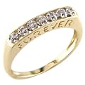 10K Yellow Gold .07 CTW Diamond Forever Ring