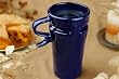 Ceramic Travel Coffee Mugs - Blue Coffee Mug