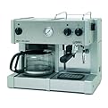 Briel Space Saver Multi-Pro Espresso and 10 Cup Coffee Machine - Silver