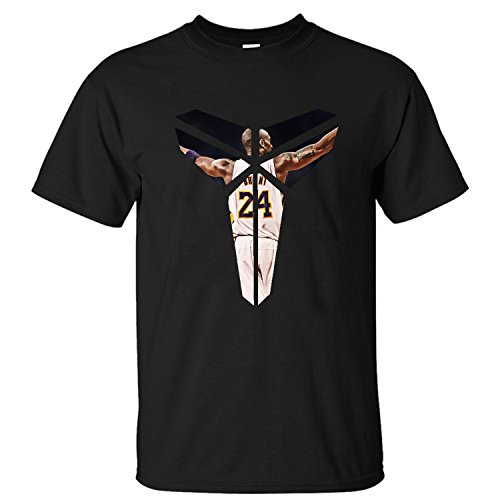 BMWW Men's Kobe Blaine Los Angeles Lakers The Black Mamba Men's Cotton T Shirt