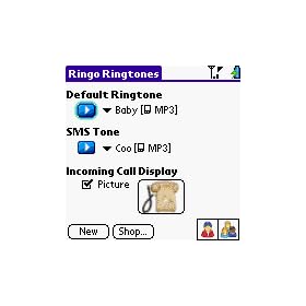 Ringo Pro - Treo 650 MP3 Ringtones downloadable Software