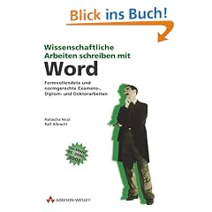 Wissenschaftliche Arbeiten schreiben mit Word.