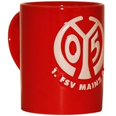 1. FSV Mainz 05 Tasse / Porzelantasse / Kaffeetasse / Pot / 0,4l Relief