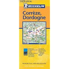 Correze/Dordogne 2003 (Michelin Local Maps)