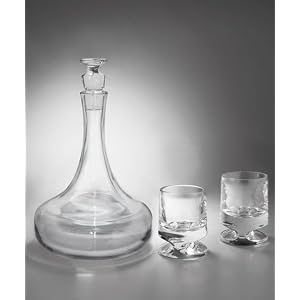 Nambe Groove Decanter