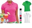 District Threads - Ladies Stretch Pique Sport Shirt (DT301)