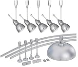 Diamond Life HWRL RaceLight WorkSpace Light Kit 250w Surface Mount Transformer 5x 50w MR16 Halogen Light Points Flex ible RaceRail - Case of 12