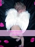 Fashionwings (TM) White Costume Feather Angel Wings & Halo for 6-12 Mo Babies & Bonus My Angel Moment Photo Frame