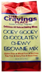 The Cravings Place Ooey Gooey Chocolatey Chewy Brownie Mix, 20.5-Ounce Bags (Pack of 6) by The Cravings Place