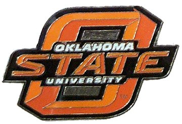 Oklahoma State Logo Pin