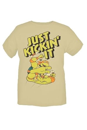Teenage Mutant Ninja Turtles Costume Michelangelo Kickin’ T-Shirt