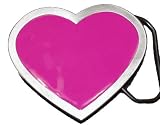 P27 Pink Heart Belt Buckle