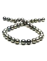 Tahitian Baroque Pearl Necklace: 18" 9.0-10.8mm AA/AA+