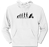 scooter II - vélomoteur II - l'évolution design Sweat shirt à capuchon