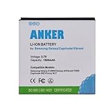 Anker 1800mAh Li-ion Battery for Samsung Galaxy S I9000, GT-I9000; Samsung Captivate SGH-I897, Epic 4G SPH-D700, Fits EB575152VA - White