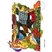 Santoro Graphics Swing Card / Greeting Card - Kittens on the Washline - SC23