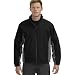 Sport-tek Micro-tek Convertible Jacket, Black And Steel, S