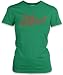 Set Laser Printer To Stun! (Red) Ladies Fitted Fine Jersey T-Shirt