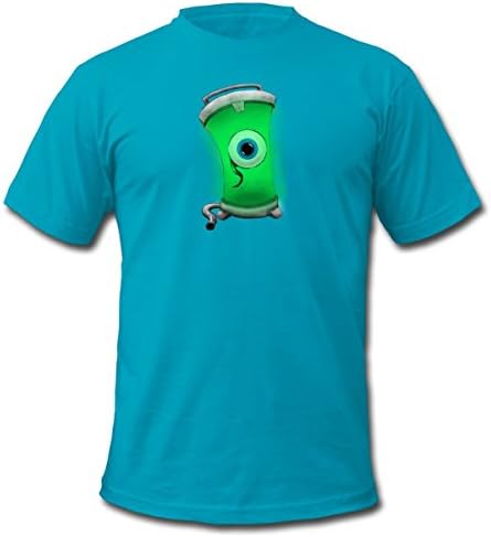 Spreadshirt Men's Jacksepticeye Tank Eyeball T-Shirt, turquoise, M
