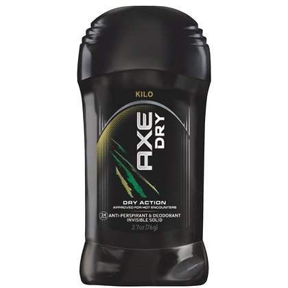 Axe Dry Invisible Solid Antiperspirant & Deodorant for Men-Kilo-2.7 oz (Pack of 6)