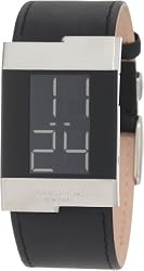 Kenneth Cole New York Men's KC1296-NY Digital Leather Watch