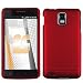 Red Rubberized Protector Case for Samsung Infuse i997