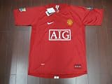 08/09 MANCHESTER UNITED HOME JERSEY + FREE SHORT (SIZE M)