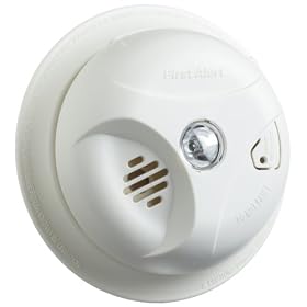 First Alert SA304LCN Smoke Alarm with Escape Light and Long Life Lithium Battery