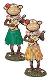 HULA MONKEY W/ UKULELE - DASHBOARD SHAKER BOBBLE