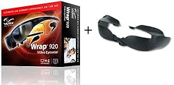 Vuzix Wrap 920 Widescreen Video Eyewear + Lightshield