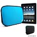ScratchDefense Reversible Blue/Black Neoprene Sleeve for the Apple iPad - Conforms to and Protects your Apple iPad