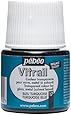 Pebeo Vitrail Stained Glass Effect Glass Paint 45-Milliliter Bottle, Turquoise