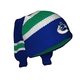 Vancouver Canucks Hockey Sockey Reversible Knit Hat Size One Size