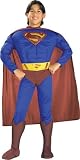 Superman Deluxe Musc Child Halloween Costume