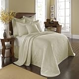 Historic Charleston Matelasse Bedding Collection Twin Size Bedskirt Historic Charleston Matelasse Bedding Collection Twin Size Bedskirt