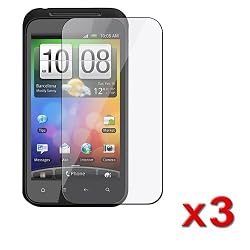3 Pack of Screen Protectors for Verizon HTC DROID Incredible 2