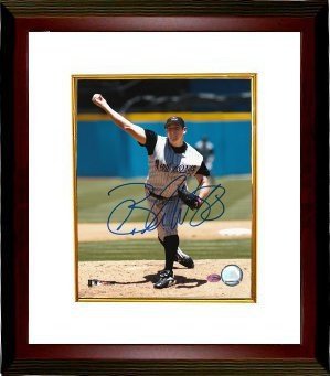 Brandon Webb Autographed/Hand Signed Arizona Diamondbacks 8x10 Photo Custom Framed- Webb Hologram