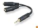 Belkin Y Adapter; Mini Stereo Plug, Headphone Splitter