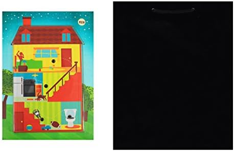 Hallmark Fathers Day Maze Game Card "House" &amp; Gift Bag