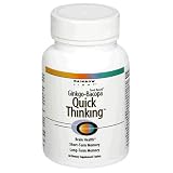 Rainbow Light Ginkgo-Bacopa Quick Thinking, Dietary Supplement Tablets, 60 tablets