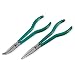 SK 17832 2 Piece 11-Inch Straight and 45 Degree Angle Extra Long Needle Nose Plier